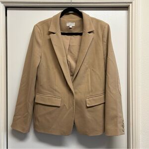 LOFT Camel Suit Jacket - 12